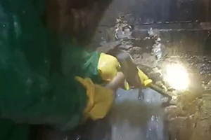 淮南消防水池堵漏施工视频
